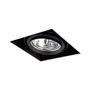 Иконка Faro barcelona 03040102 Faro GINGKO-1 Black downlight without frame точечный светильник