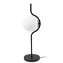 Иконка Faro barcelona 29697 Faro LE VITA LED Black table lamp dimmable настольная лампа