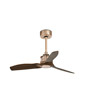 Иконка Faro barcelona 33423 Faro JUST FAN Copper ceiling fan and wood blades 81cm люстра вентилятор