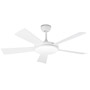 Иконка Faro barcelona 33803 Faro SAONA LED LED White ceiling fan with DC motor люстра вентилятор