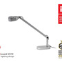 Иконка Faro barcelona 57311 INVITING LED Grey table lamp настольная лампа Faro barcelona