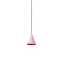 Иконка Faro barcelona 66228 FADA LED Pink leather pendant lamp подвесной светильник Faro barcelona