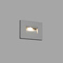 Иконка Faro barcelona 70154 Faro HORUS-1 встраиваемый серый LED 4W 3000K уличный точечный светильник