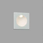 Иконка Faro barcelona 70266 GALO Square white downlight встраиваемый светильник Faro barcelona