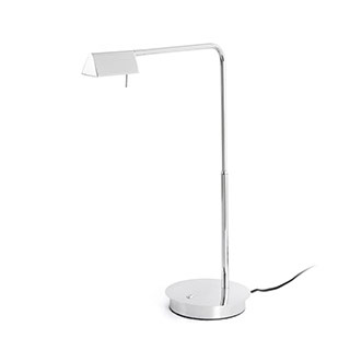 Faro barcelona 28202 ACADEMY LED Chrome table lamp настольная лампа Faro barcelona