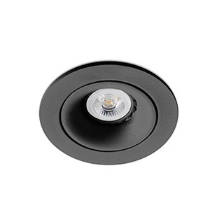 Faro barcelona 43411 Faro ARGON-R Black recessed lamp встраиваемый светильник