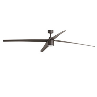 Faro barcelona 33495 Faro ATTOS LED Brown ceiling fan with DC motor люстра вентилятор