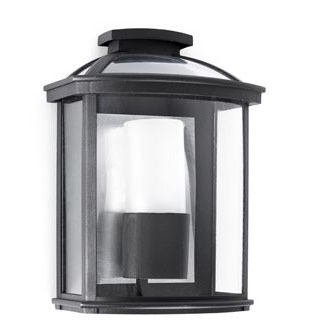 Faro barcelona 71607 Faro CERES-1 бра чёрное 1хE27 20W уличный настенный светильник
