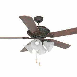 Faro barcelona 33274 Faro CORSO Ø132см коричн. 5 лопастей 4L 60W люстра с вентилятором