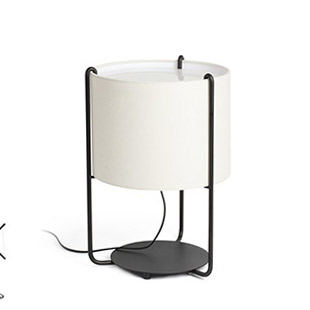 Faro barcelona 24020 Faro DRUM Black structure table lamp настольная лампа