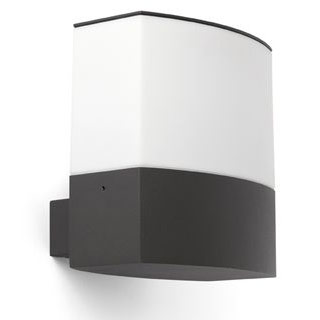 Faro barcelona 74440 Faro DATNA бра тёмно-серое 1хE27 20W уличный настенный светильник
