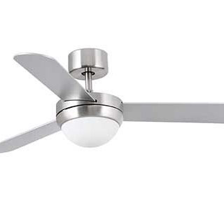 Faro barcelona 33601 Faro FEROE Ø106 см матовый никель 40W люстра с вентилятором