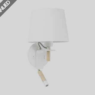 Faro barcelona 28391 Faro FUSTA бра белое 20W с подсветкой LED 3W настенный светильник