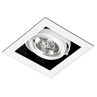 Faro barcelona 03030101 Faro GINGKO-1 White downlight точечный светильник