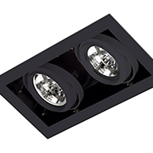 Faro barcelona 03030202 Faro GINGKO-2 Black downlight точечный светильник