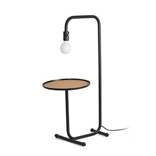 Faro barcelona 01046 Faro GUEST Black floor lamp торшер