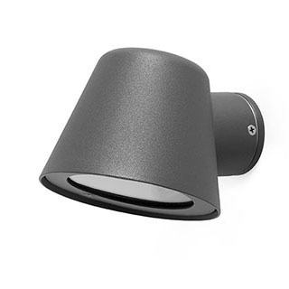 Faro barcelona 71363 Faro GINA бра тёмно-серое 1xGU10 35W уличный настенный светильник