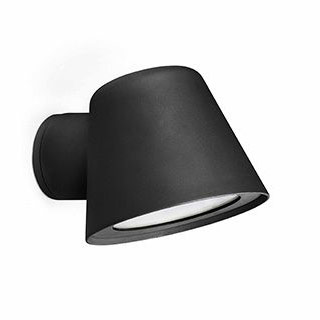 Faro barcelona 71367 Faro GINA бра чёрное 1xGU10 35W уличный настенный светильник