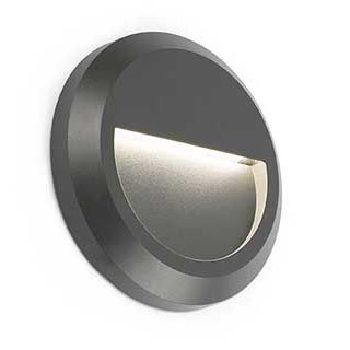 Faro barcelona 70656 Faro GRANT-R бра тёмно-серое LED 1W 3000K уличный настенный светильник