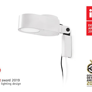 Faro barcelona 57300 INVITING LED White wall lamp настенный светильник Faro barcelona