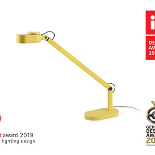 Faro barcelona 57308 INVITING LED Yellow table lamp настольная лампа Faro barcelona