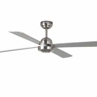 Faro barcelona 33287 Faro IBIZA Ø132см никель матов. 4 лопасти люстра-вентилятор без света