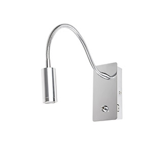 Faro barcelona 41025N Faro JULIET LED Chrome wall lamp reader with USB настенный светильник