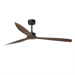 Faro barcelona 33430 JUST FAN Matt black/wood ceiling fan 178cm люстра с вентилятором Faro barcelona