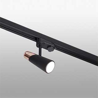 Faro barcelona 29031 Faro LAO прожектор чёрный/медь LED 4,5W 3000K трековый прожектор