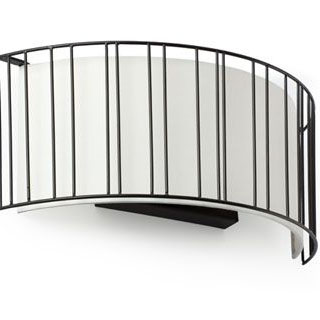 Faro barcelona 29310 Faro LINDA бра 2xE27 чёрный настенный светильник