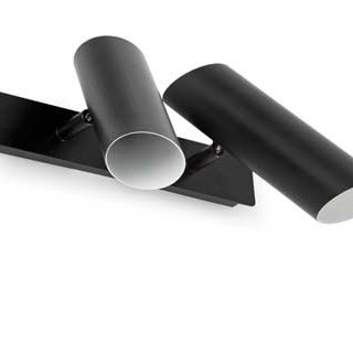 Faro barcelona 29876 Faro LINK бра чёрное 2xGU10 настенный светильник