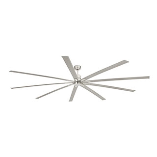 Faro barcelona 33496 MANHATTAN LED Matt nickel ceiling fan with DC motor люстра с вентилятором Faro barcelona