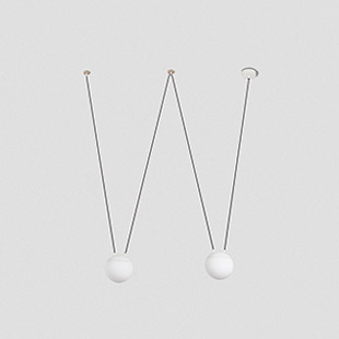 Faro barcelona 28209-2L Faro MINE SPACE White suspension PC 2L подвесной светильник