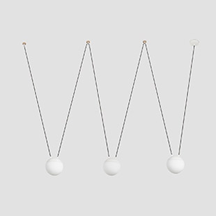 Faro barcelona 28209-3L Faro MINE SPACE White suspension PC 3L подвесной светильник