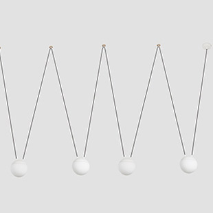 Faro barcelona 28209-4L Faro MINE SPACE White suspension PC 4L подвесной светильник