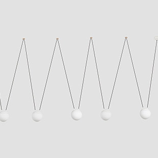 Faro barcelona 28209-5L Faro MINE SPACE White suspension PC 5L подвесной светильник