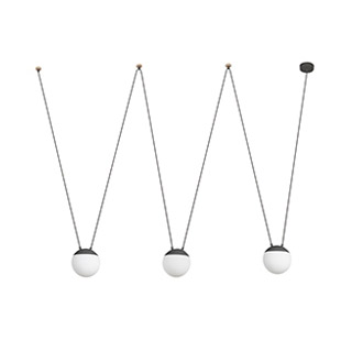 Faro barcelona 28210-3L Faro MINE SPACE Dark grey suspension PC 3L подвесной светильник