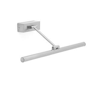 Faro barcelona 61081 Faro MAGRITTE 45см никель матов. LED 8W 3000K настенный светильник