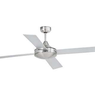 Faro barcelona 33292 Faro MALLORCA Ø132см никель матов. 4 лопасти люстра-вентилятор без света