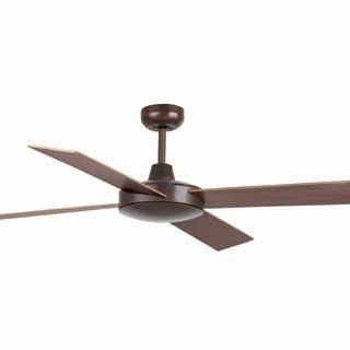 Faro barcelona 33351 Faro MALLORCA Ø132см коричн. 4 лопасти люстра-вентилятор без света