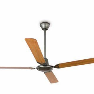 Faro barcelona 33110 Faro MALVINAS Ø140см серый антрацит 4 лопасти люстра-вентилятор без света