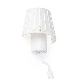 Faro barcelona 29962 Faro MIX бра белое 1хE27 60W с подсветкой LED 3W настенный светильник