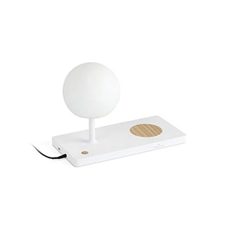 Faro barcelona 01025 NIKO LED White table lamp PC diffuser настольная лампа Faro barcelona