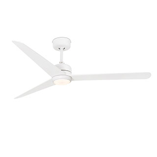 Faro barcelona 33722 NU LED White ceiling fan with DC motor люстра с вентилятором Faro barcelona