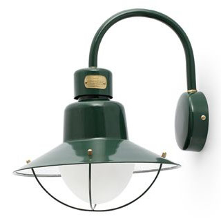 Faro barcelona 71152 Faro NEWPORT бра зелён. 1хE27 60W уличный настенный светильник