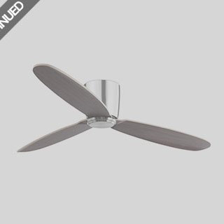 Faro barcelona 33472 Faro NIAS Ø132см никель матов. 3 лопасти люстра-вентилятор без света