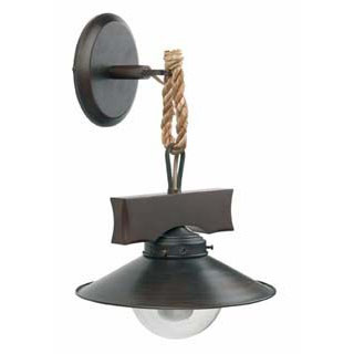 Faro barcelona 68138 Faro NUDOS бра 1хE27 60W коричн. настенный светильник