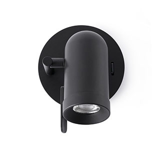 Faro barcelona 43521 ORLEANS Black wall lamp 1L настенный светильник Faro barcelona