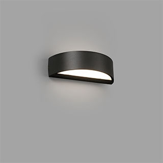 Faro barcelona 71276 OVAL LED Black wall lamp настенный светильник Faro barcelona