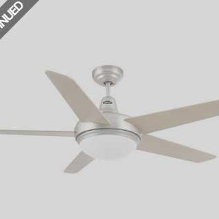 Faro barcelona 33137 Faro OVNI Ø132см никель матов. 5 лопастей 2xE27 40W люстра с вентилятором